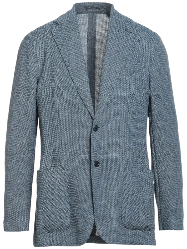 Micro patterned blazer