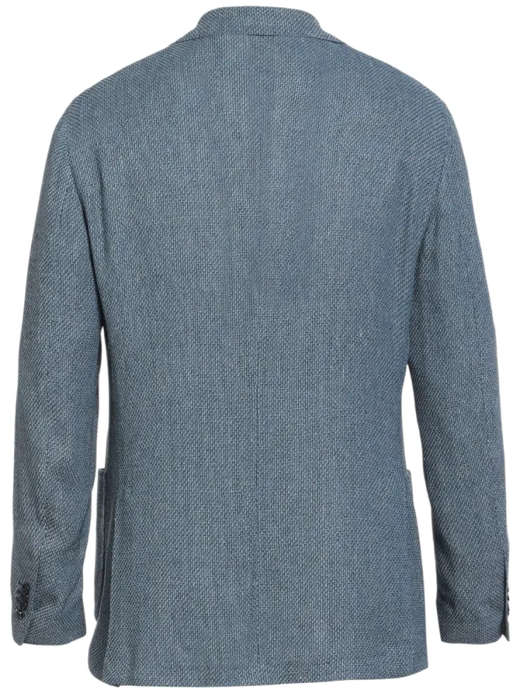 Micro patterned blazer