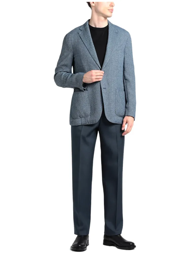 Micro patterned blazer