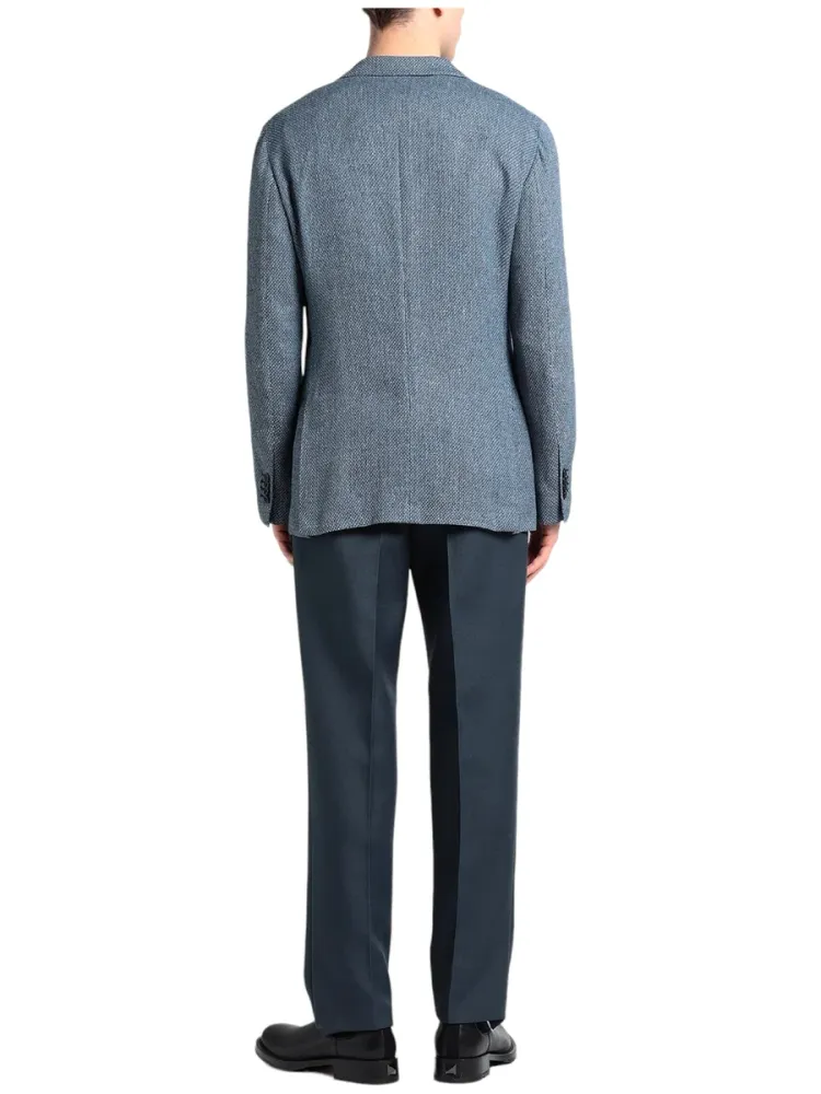 Micro patterned blazer