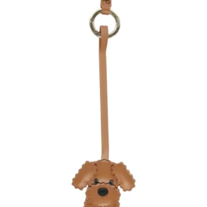 Leather Bag Charm - MC2 Saint Barth Dog