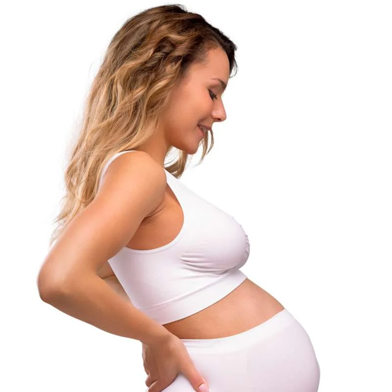 Carriwell Mum to Be Maternity Bra Bluetooth - white Small
