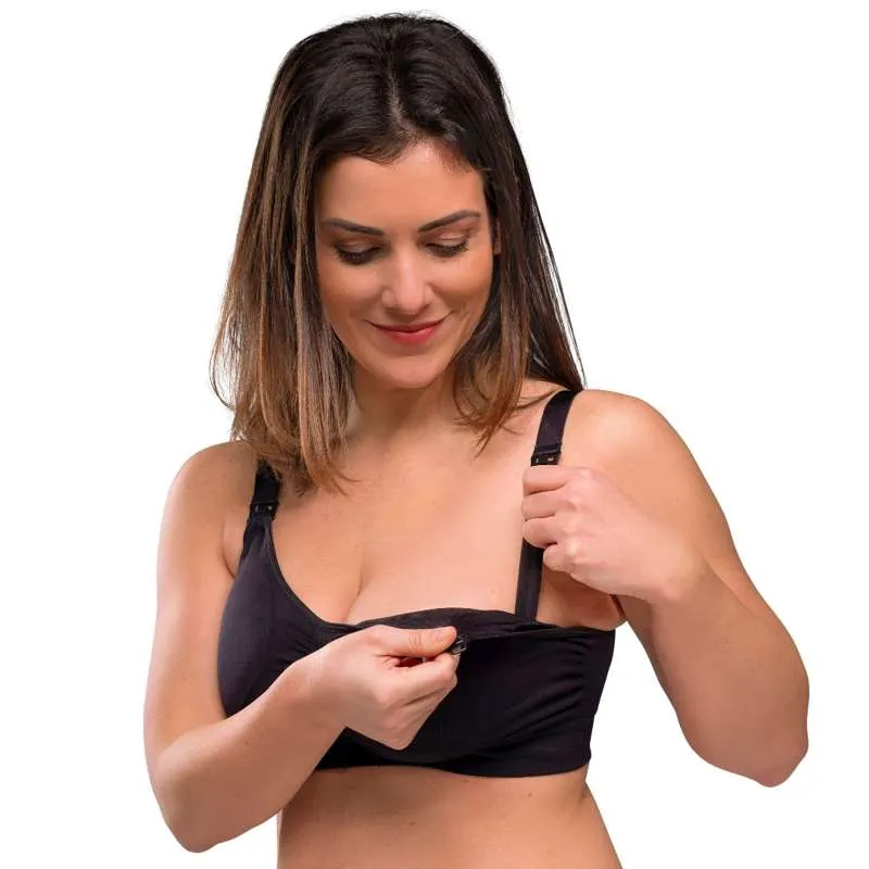 Carriwell New Mum Nursing Bra Seamless Inserts - black X