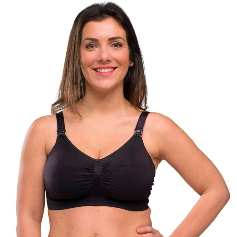 Carriwell New Mum Nursing Bra Seamless Inserts - black X