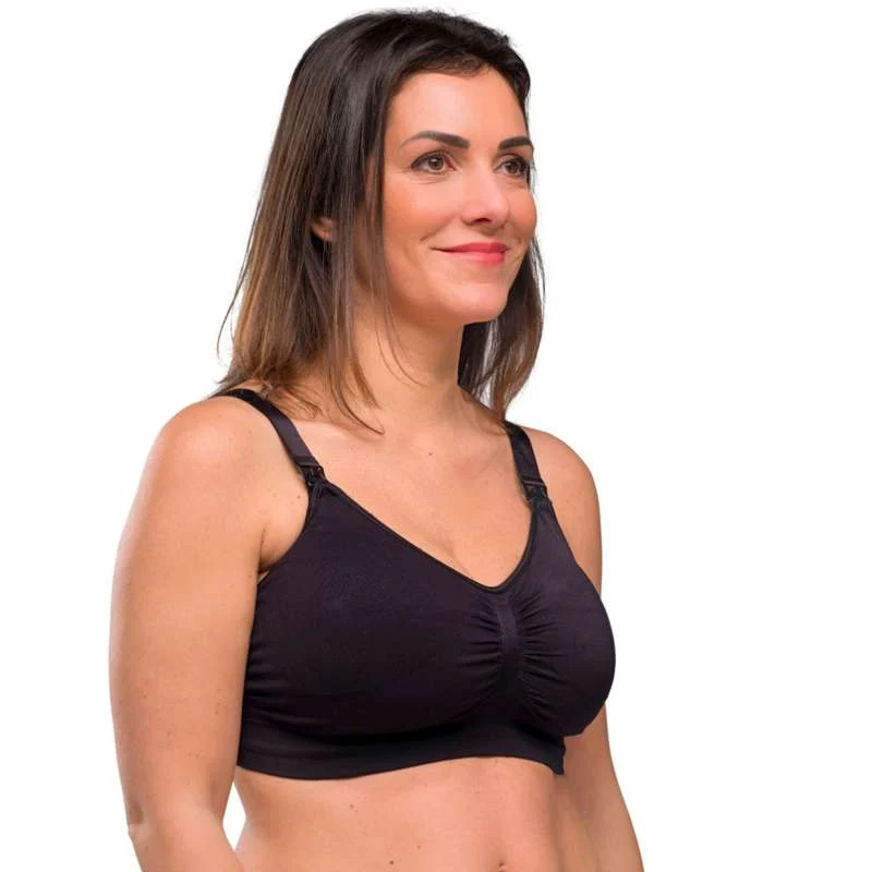 Carriwell New Mum Nursing Bra Seamless Inserts - black X