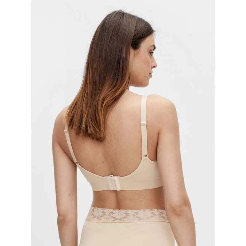 Mamalicious MLILJA Nursing Bra - 2-pack - Black/Mellow Buff
