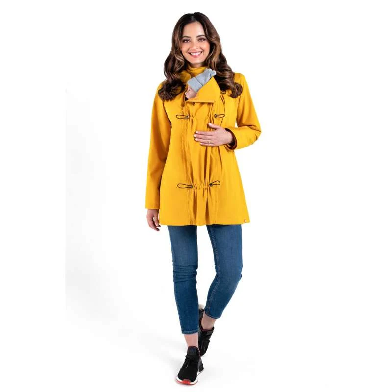 Wombat & Co Numbat Go - Pregnancy and Carrying Jacket - Mustard S