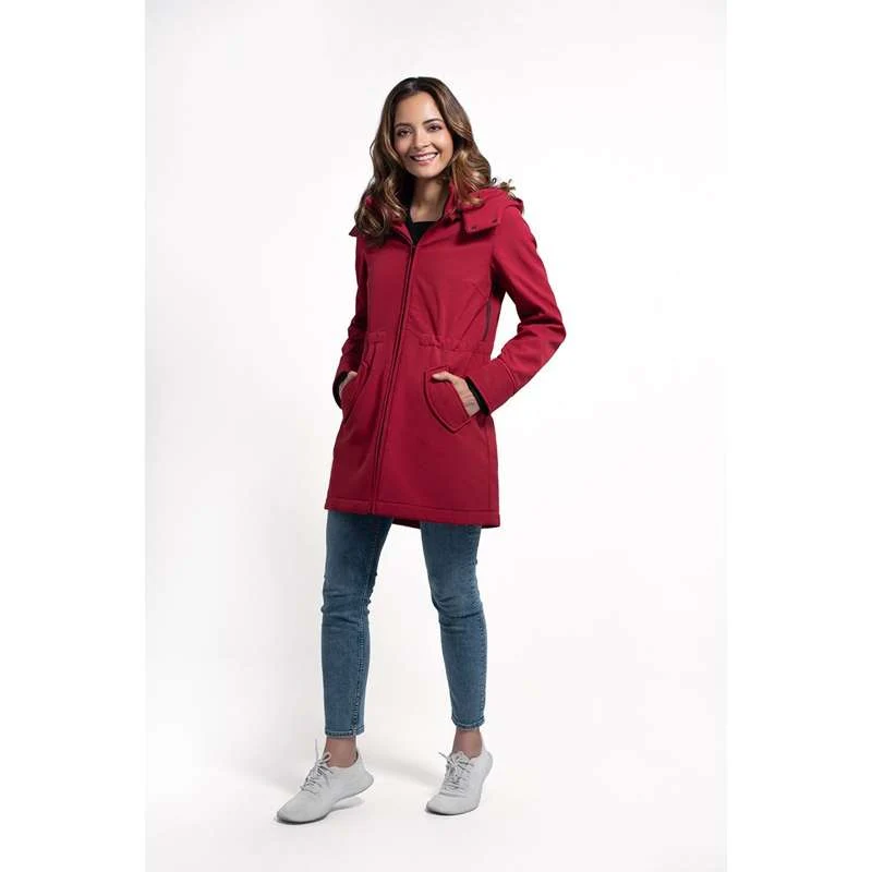 Wombat & Co Shell - Maternity and Carry Jacket - Cherry Red S