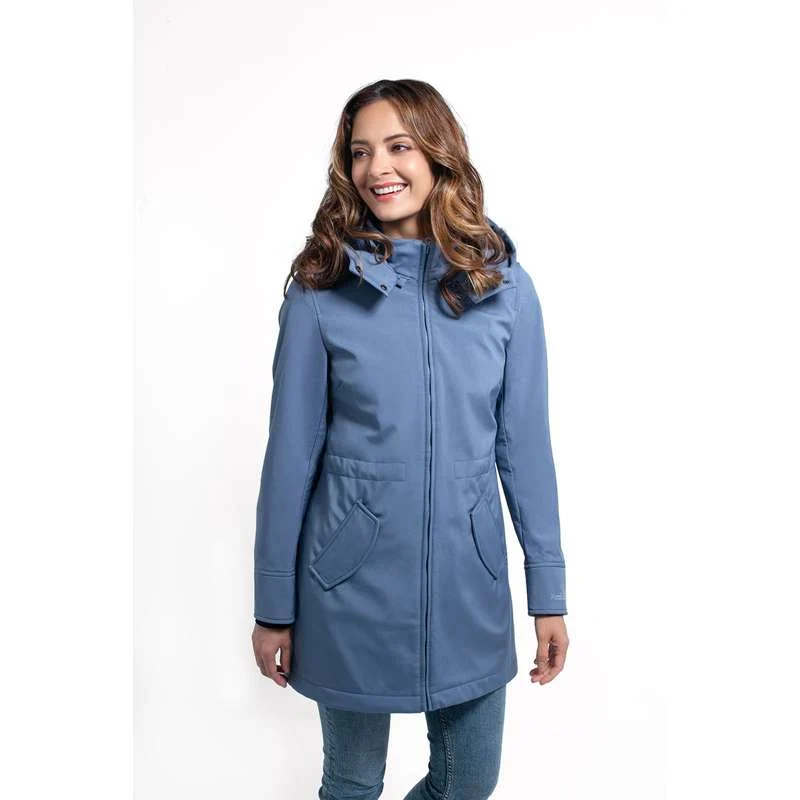 Wombat & Co Shell - Maternity and Nursing Jacket - Light Cobalt S