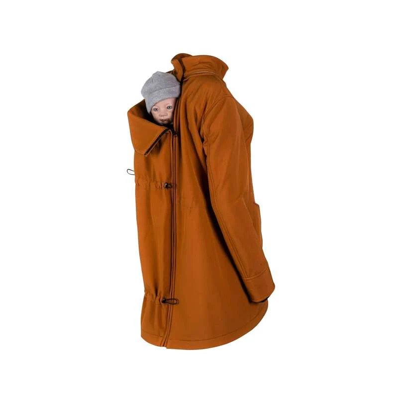 Wombat & Co Shell - Pregnancy and Nursing Jacket - Caramel S