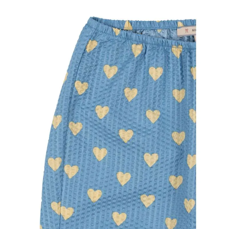 Пуловер от мерино вълна Konges Sløjd Life Pants - GOTS - Aisuru Cobalt