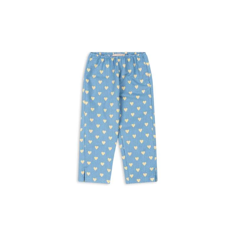 Пуловер от мерино вълна Konges Sløjd Life Pants - GOTS - Aisuru Cobalt