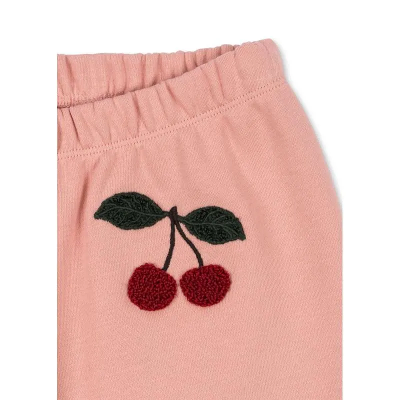 Пуловер от мерино вълна Konges Sløjd Lou Terry Sweatpants Pants - OCS - Mellow Rose