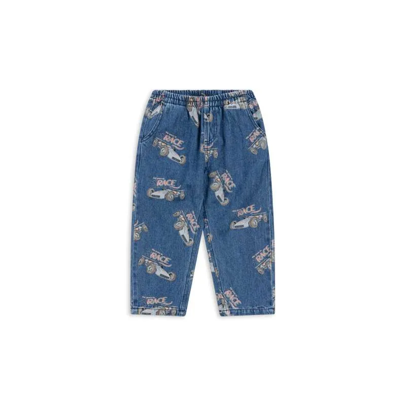 Konges Sløjd Magot Pants - GOTS - Race Denim (UPF 50)