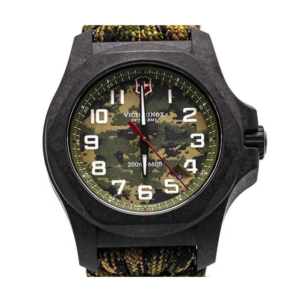 Victorinox Swiss Army - Часовник Carbon Military V241927.1 43 мм