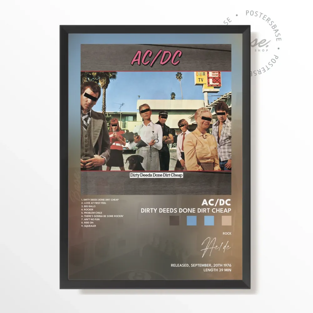 acdc Нечист Deeds Done Dirt Cheap With