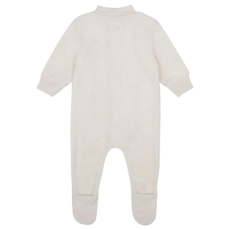 Engel Natur Sleepsuit Feet - Wool Мек флийс - Nature
