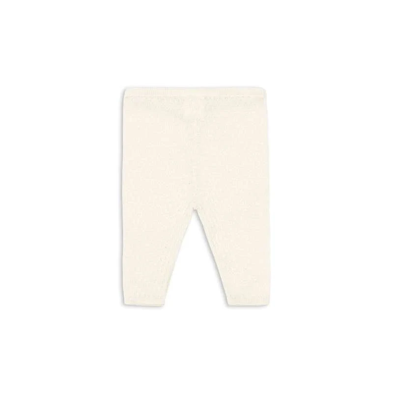 Fanga Fontana Venti Pointelle Bukser - GOTS - Antique White - Collector's Item 3m