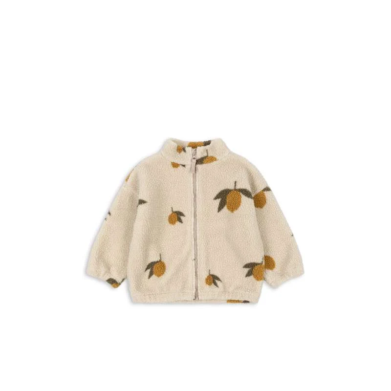 Ексклузивен дизайн Konges Sløjd Jody Teddy Jacket - Mon Grand Citron