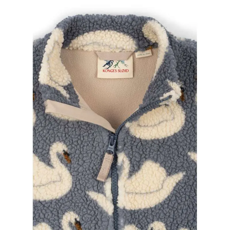 Висококачествен нововъведение Konges Sløjd Jody Teddy Jacket - Swan