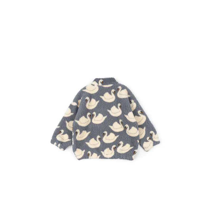 Висококачествен нововъведение Konges Sløjd Jody Teddy Jacket - Swan