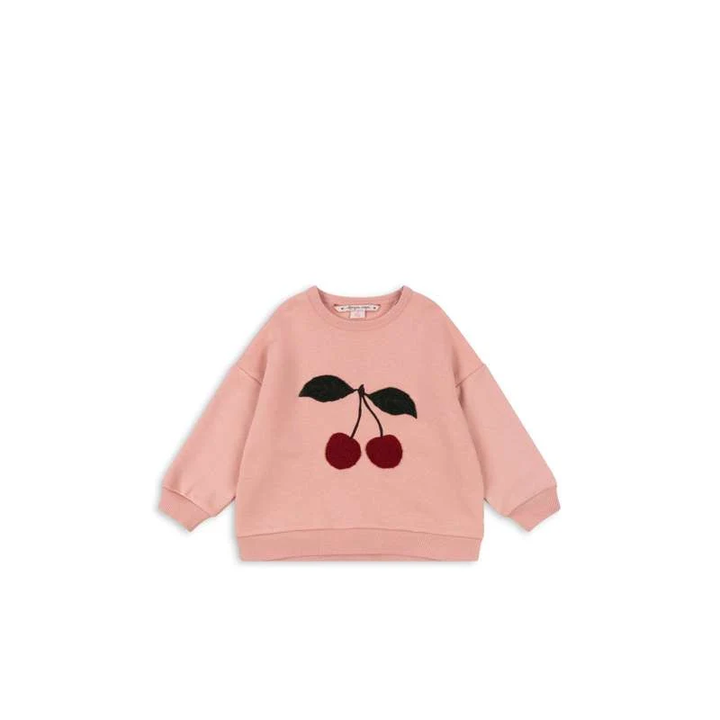 Персонализируем Konges Sløjd Lou Terry Sweatshirt - OCS - Mellow Rose