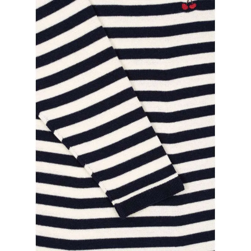 Konges Sløjd Venton Knitted Dress - GOTS - Navy Stripe