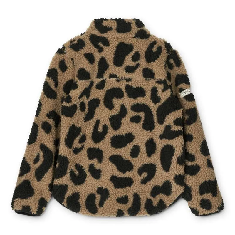 Liewood Nolan Pile Jacket - Mega Leo/Oat Mix Party Favors 152