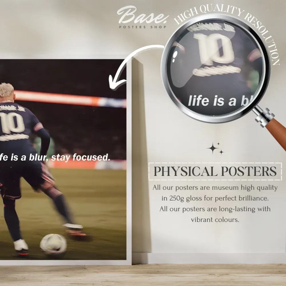 Neymar 'Life is blur.' Gift Box With