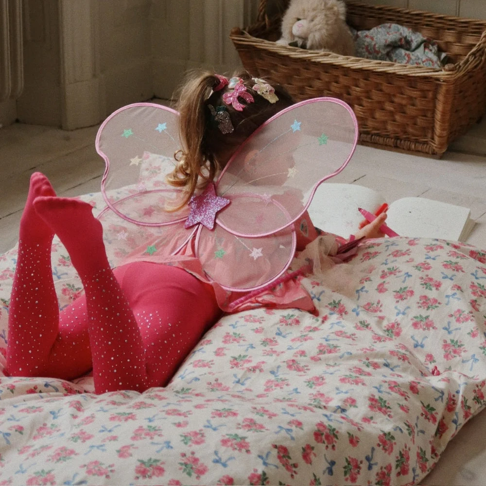 Конгресни чорапи за момичета Glam Amour Pink