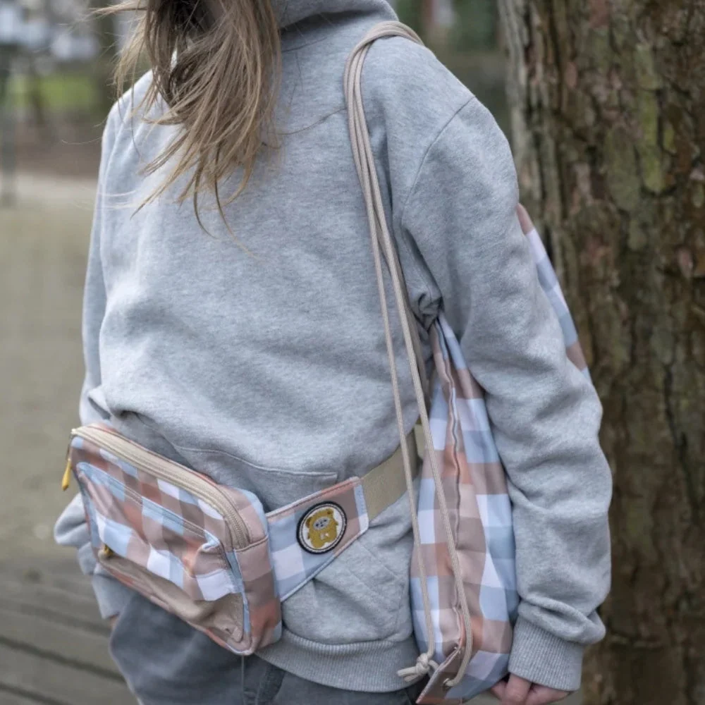 Fabelab Kids Kidney Cottage Blue Checks