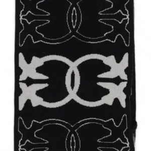 All-Over Love Birds Viscose Blend Scarf