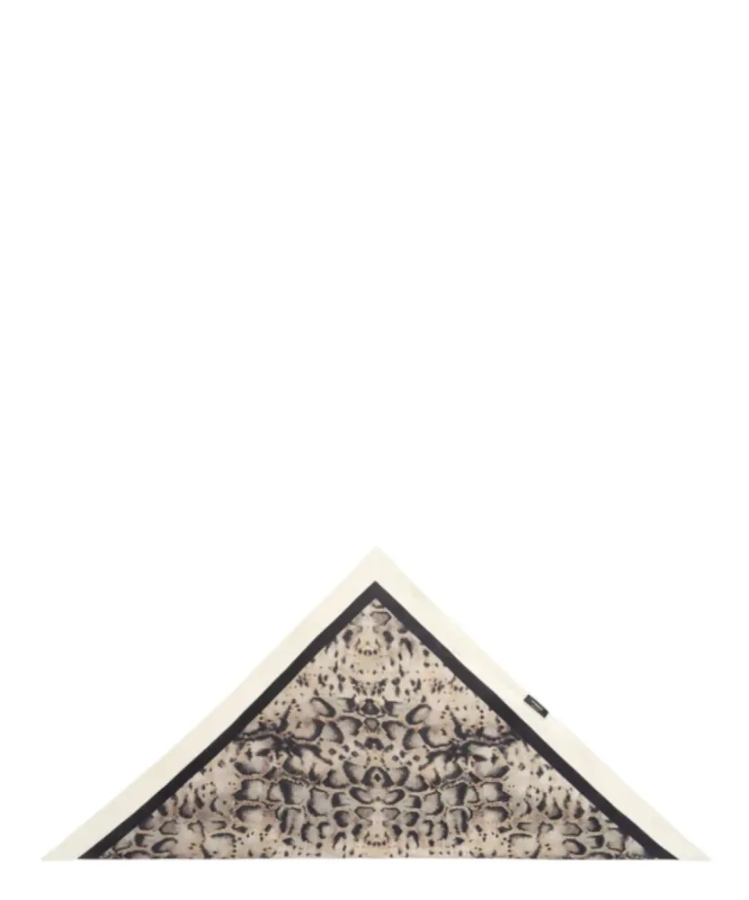Swing Triangular Scarf Silk Blend