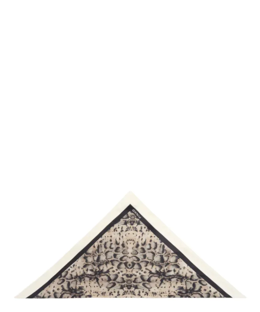 Swing Triangular Scarf Silk Blend