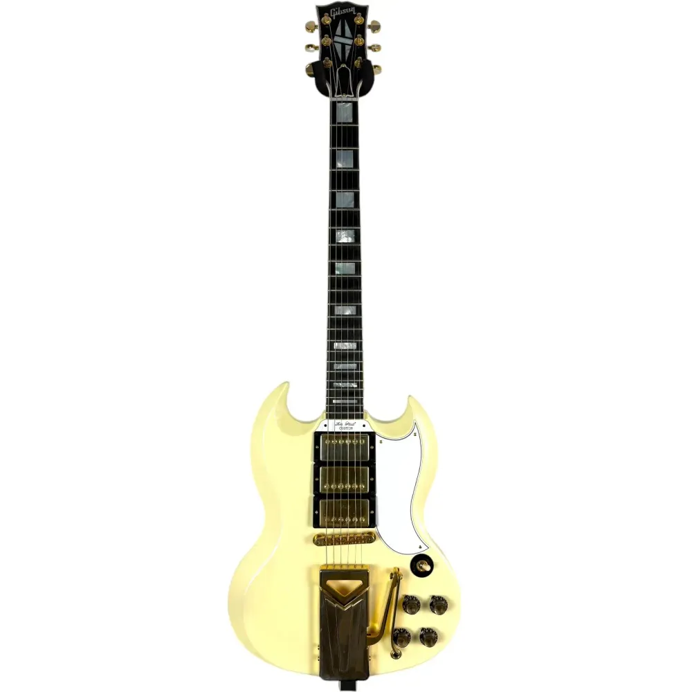 Gibson 60th Anniversary 1961 SG Custom VOS - Класически бял