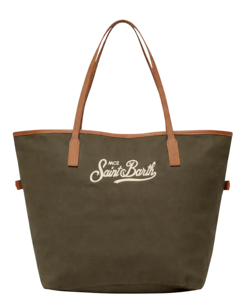 Military Green Nylon City Bag Everyday Use