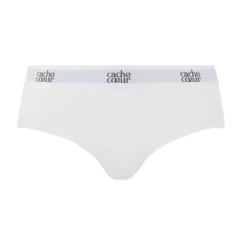 Cache Coeur Life - Maternity low waist brief - panties - White S