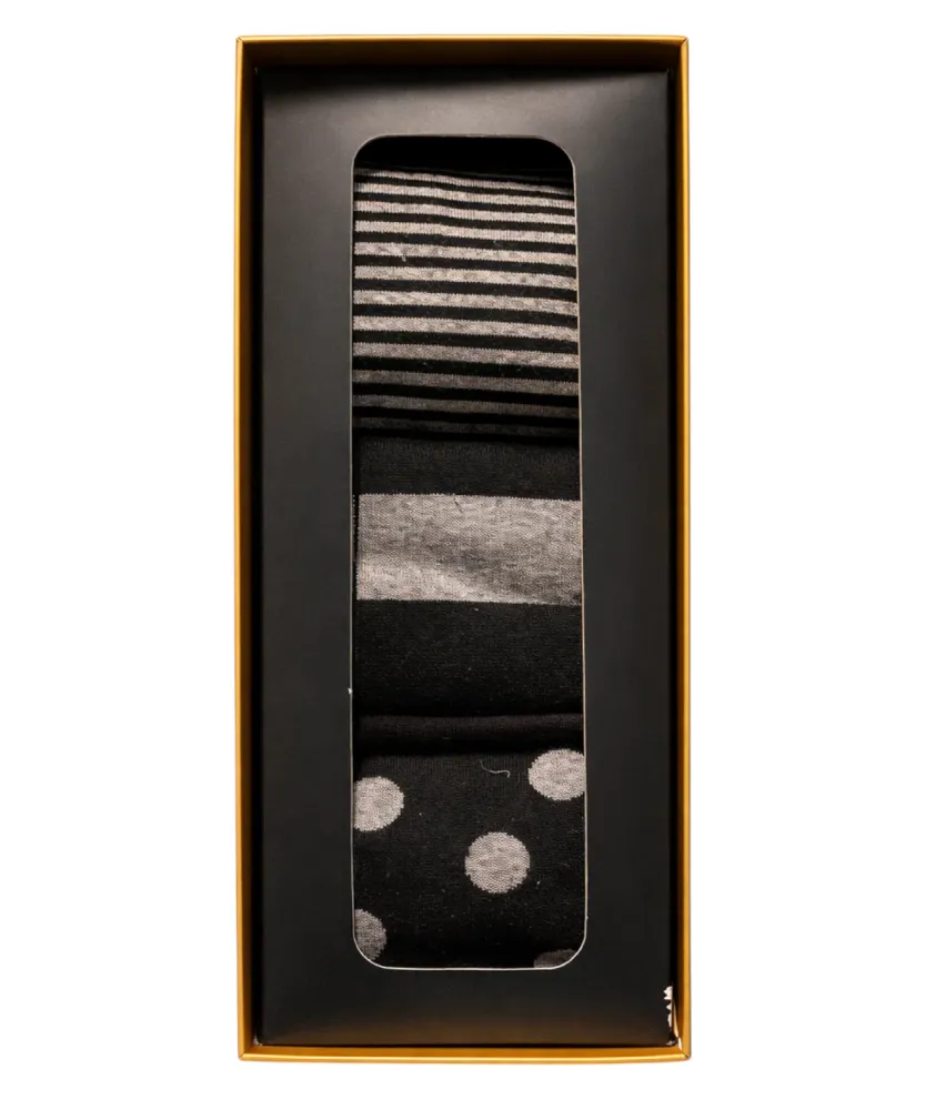 3-pack men's Milano crew socks assorted designs