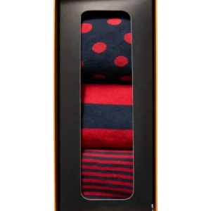 Gift set 3 men's socks Alto Milano pattern