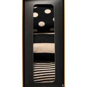 Gift set 3 pairs men's socks different patterns