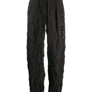 Sports trousers crinkled logo