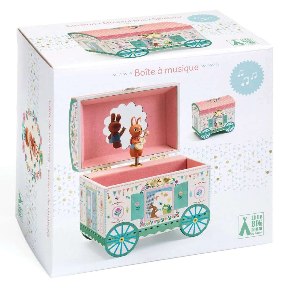 Djeco Музикална кутия Enchanted House