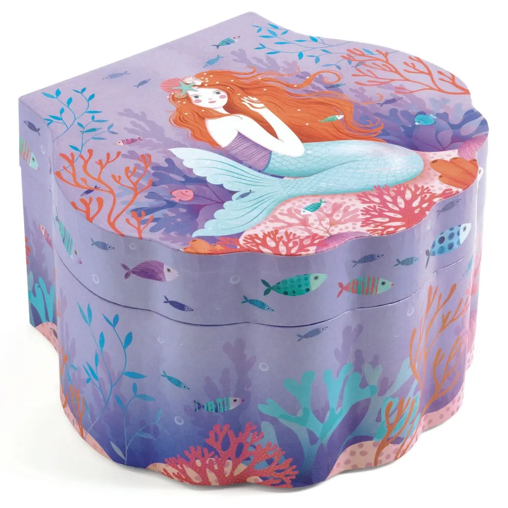 Djeco Музикална кутия Enchanted Mermaid