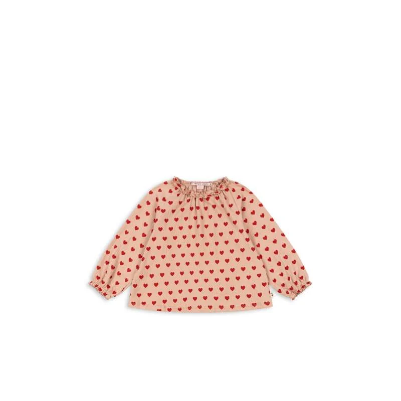 Konges Sløjd Chleo Blouse - OCS - Coeur Богат махагон