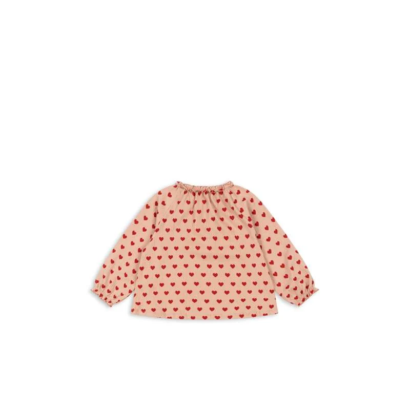 Konges Sløjd Chleo Blouse - OCS - Coeur Богат махагон