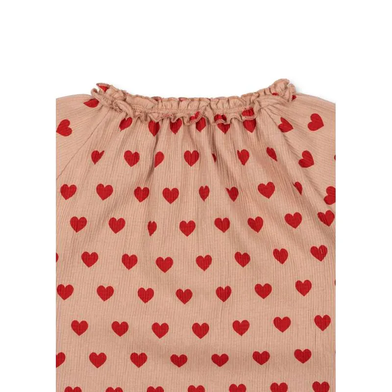 Konges Sløjd Chleo Blouse - OCS - Coeur Богат махагон