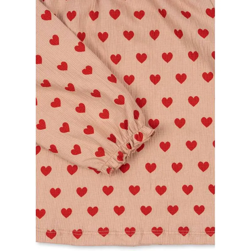 Konges Sløjd Chleo Blouse - OCS - Coeur Богат махагон