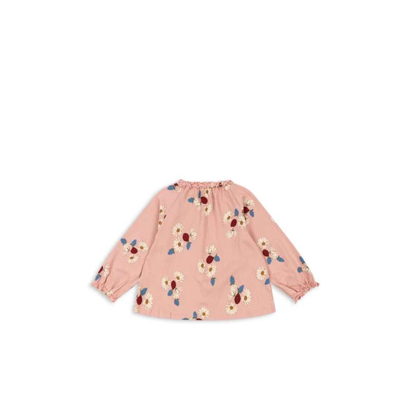Konges Sløjd Chleo Blouse - OCS - Ladybug Daisy Blush