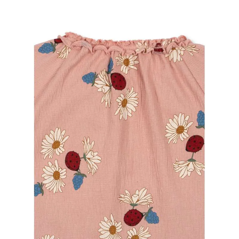 Konges Sløjd Chleo Blouse - OCS - Ladybug Daisy Blush