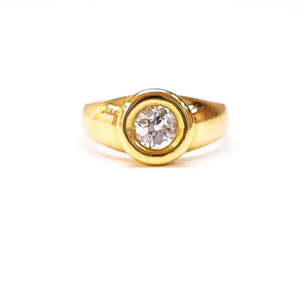 Пръстен Солитер Диамант 0.65ct